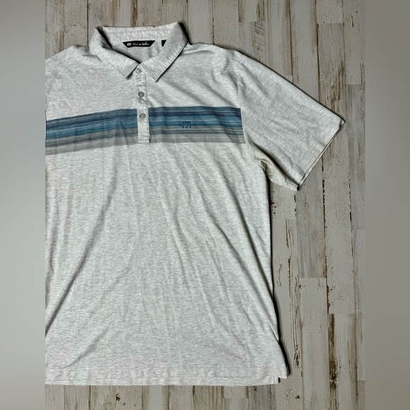 Travis Mathew Polo Shirt Mens XL Athletic Golf Performance - Picture 2 of 9